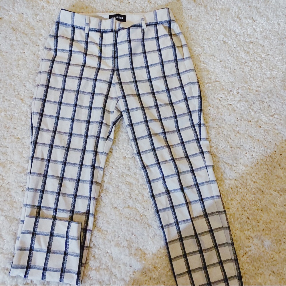 Express plaid pants